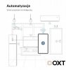 Moduł OXT przekaźnik 1 obwód pomiar 16A WIFI TUYA T220P